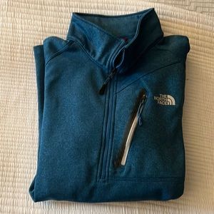 Mens North Face XL quarter zip